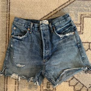 Agolde Dee Jean Shorts Size 27